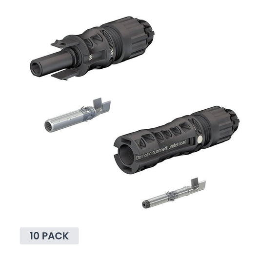 Multi-Contact Stäubli - Stäubli MC4 Evo 2 Solar Connector Pair (Pack of 10)