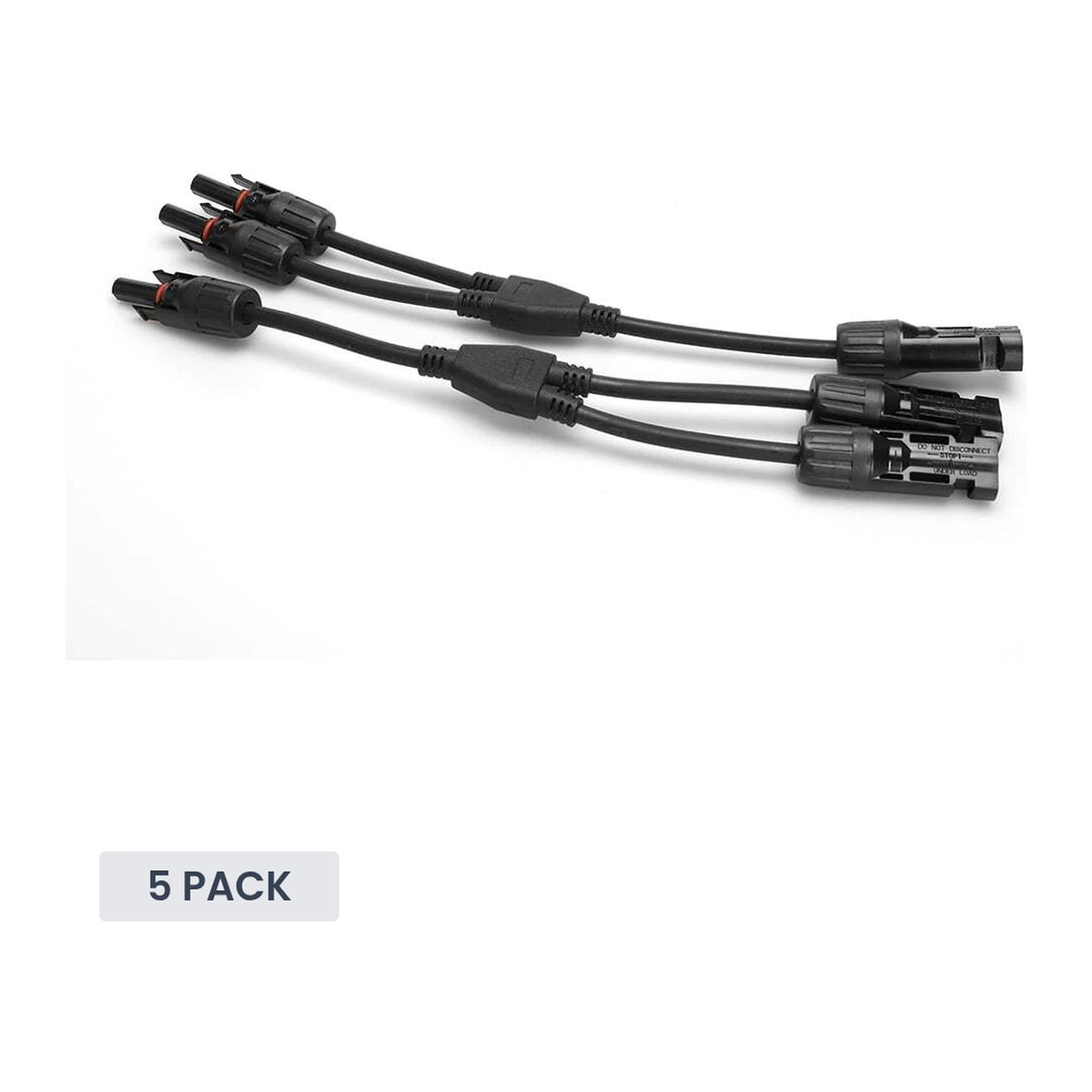 Exotronic - 2 to 1 'Y' Branch Solar Connector Pair (Pack of 5)