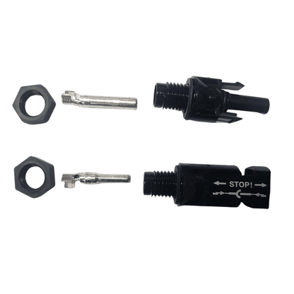 Multi-Contact Stäubli - Stäubli Bulkhead (Panel Mount) MC4 Connector Pair (Pack of 10)