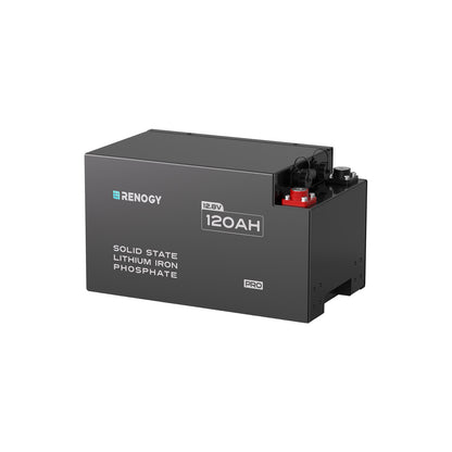 Renogy - 12V - 120AH - Pro S1 Semi-Solid-State LiFePO4 Battery with Bluetooth