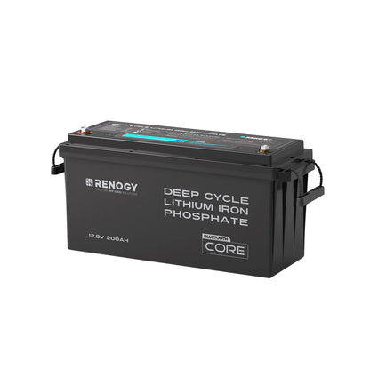 Renogy - 12V - 200AH - Core Lithium Iron Phosphate Battery with Bluetooth