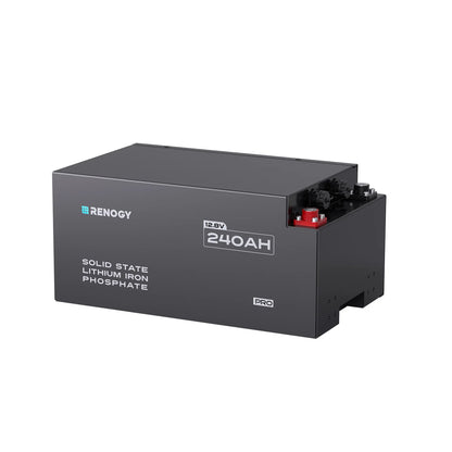 Renogy - 12V - 240AH - Pro S1 Lithium Iron Phosphate Battery with Semi-Solid Cell