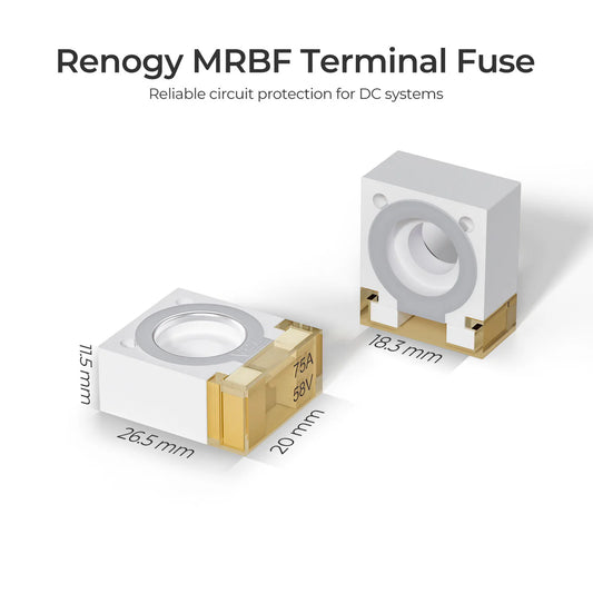 Renogy - 400A - MRBF Terminal Fuse with M8 Terminal Bolt