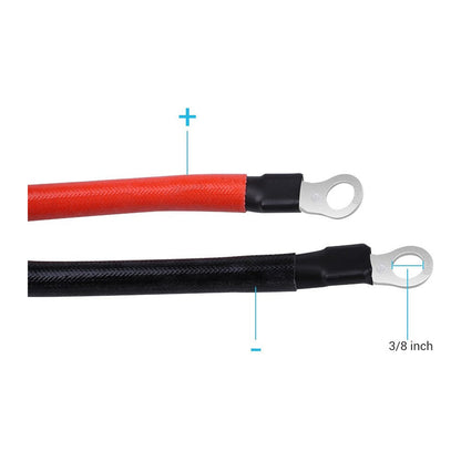 Renogy - 4AWG - 1ft - Anderson Battery Adapter Cable