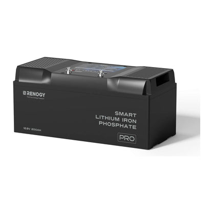 Renogy - 12V - 200AH - Pro Smart LiFePO4 Battery with Bluetooth & Self-Heating