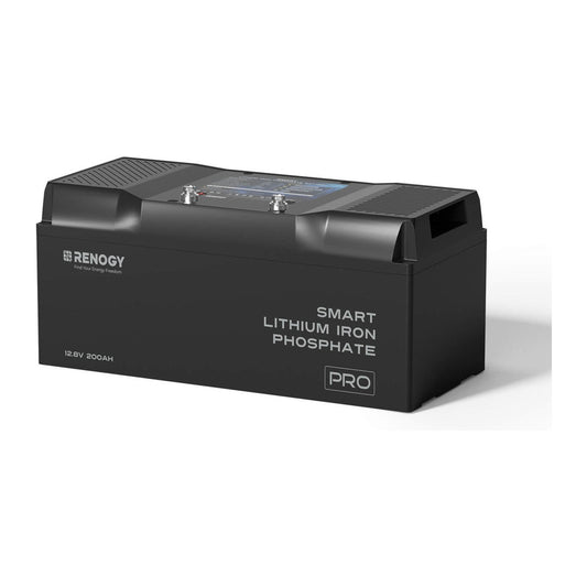 Renogy - 12V - 200AH - Pro Smart LiFePO4 Battery with Bluetooth & Self-Heating