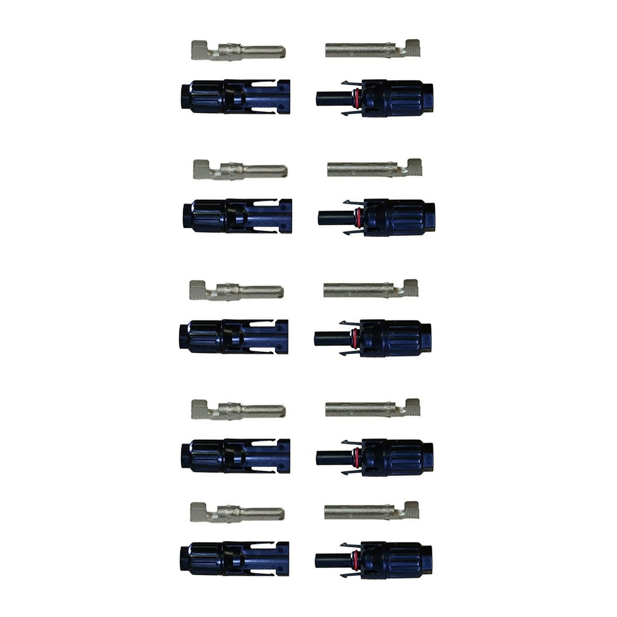 Renogy - 30A - MC4 Solar Connectors (5 Pairs)