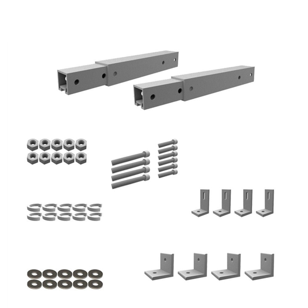Renogy - Solar Panel Flat Roof Tilt Mount
