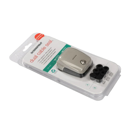 Scanstrut - DS-HD6 - 5-6mm Horizontal Double Cable Seal - Grey