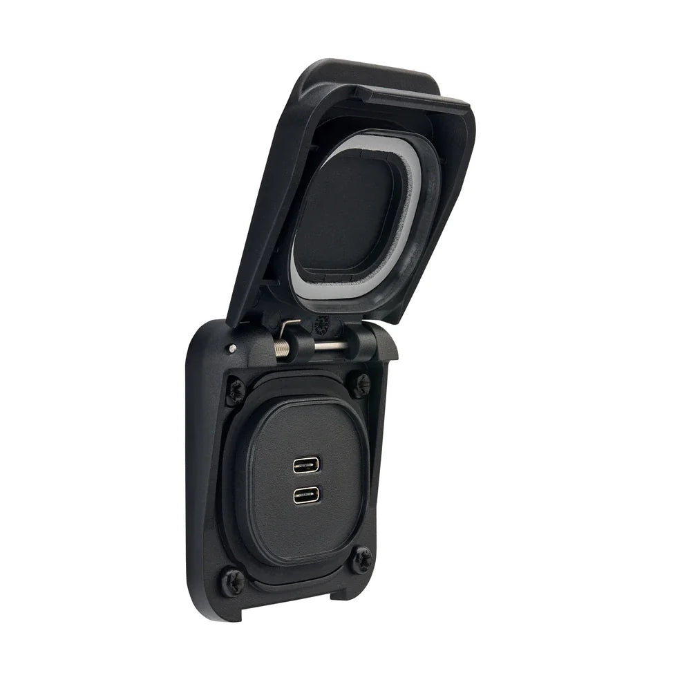 Scanstrut - 12/24V - Ventura - Dual USB-C Socket