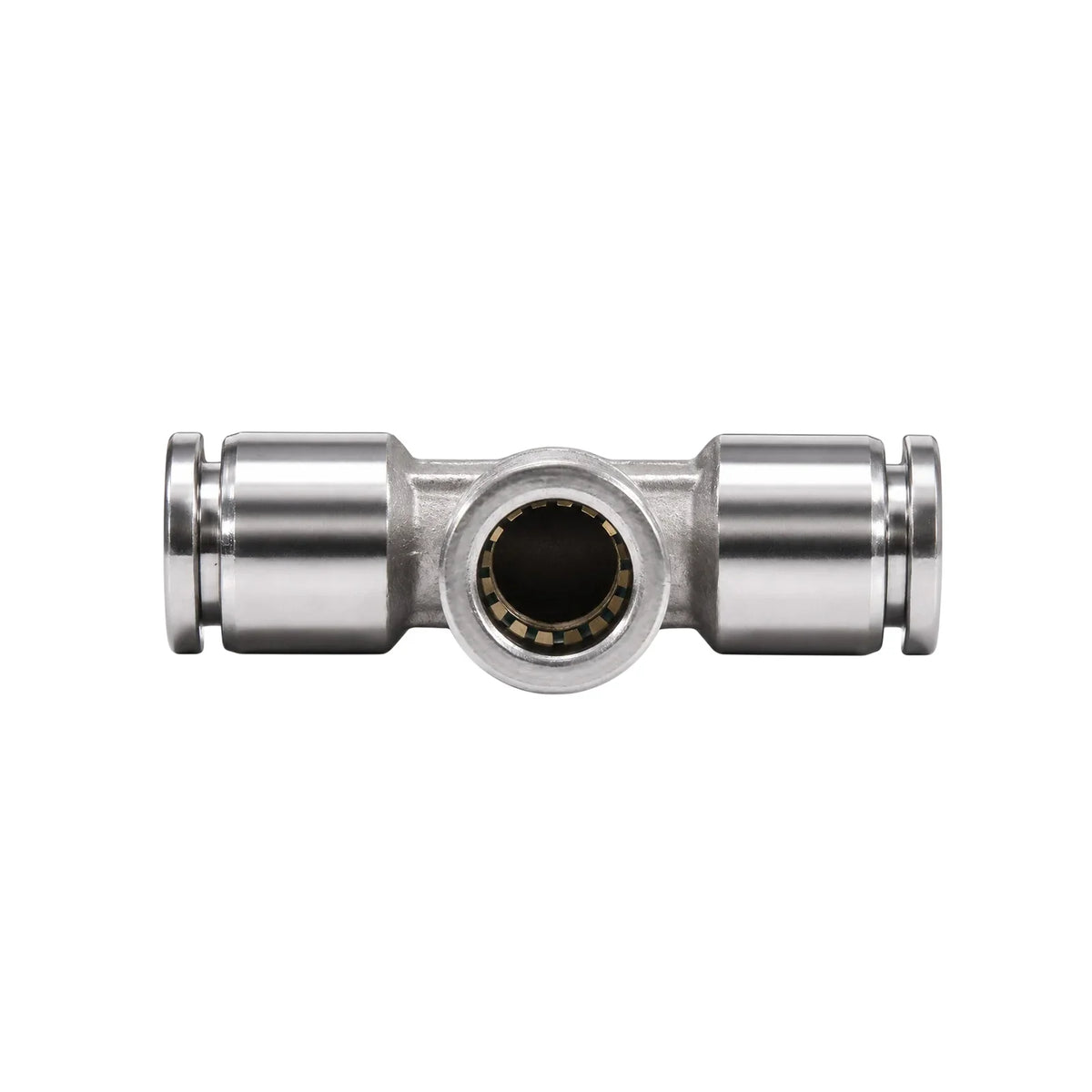 Exotronic - 'T' 10mm OD Stainless Steel PTFE Tube Joiner