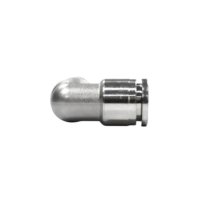 Exotronic - 10mm OD Stainless Steel PTFE Tube Elbow