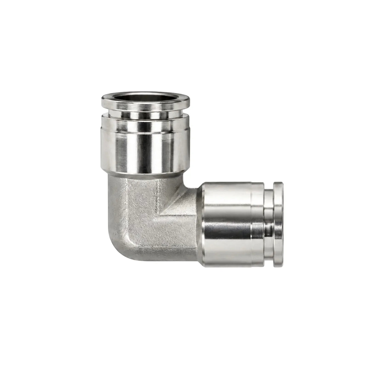 Exotronic - 10mm OD Stainless Steel PTFE Tube Elbow