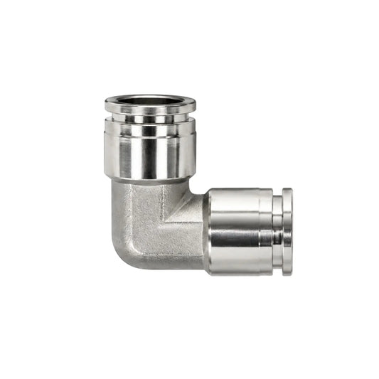 Exotronic - 10mm OD Stainless Steel PTFE Tube Elbow