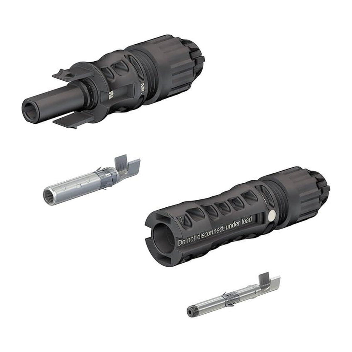 Multi-Contact Stäubli - 10mm² - Stäubli MC4 Evo 2 Solar Connector Pair