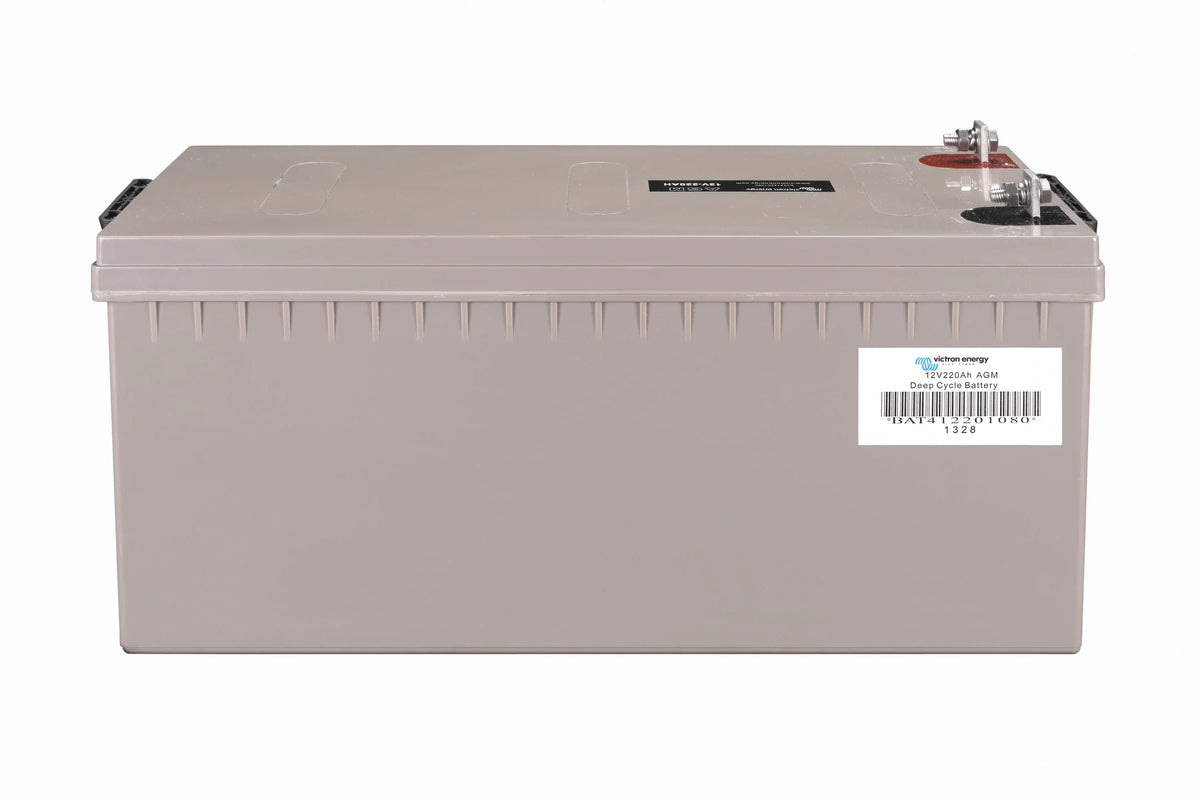 Victron Energy - 12V - 220AH - AGM Deep Cycle Battery (M8)