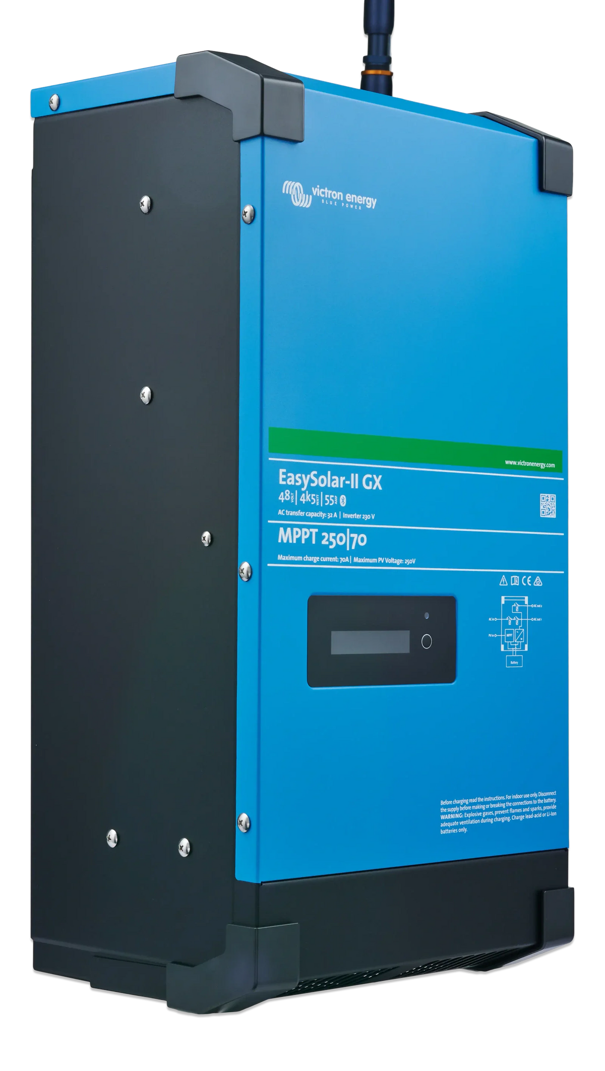 Victron Energy - 48V - 4500VA EasySolar-II 48/4500/55-32 - Inverter/Charger/MPPT 250/70 GX