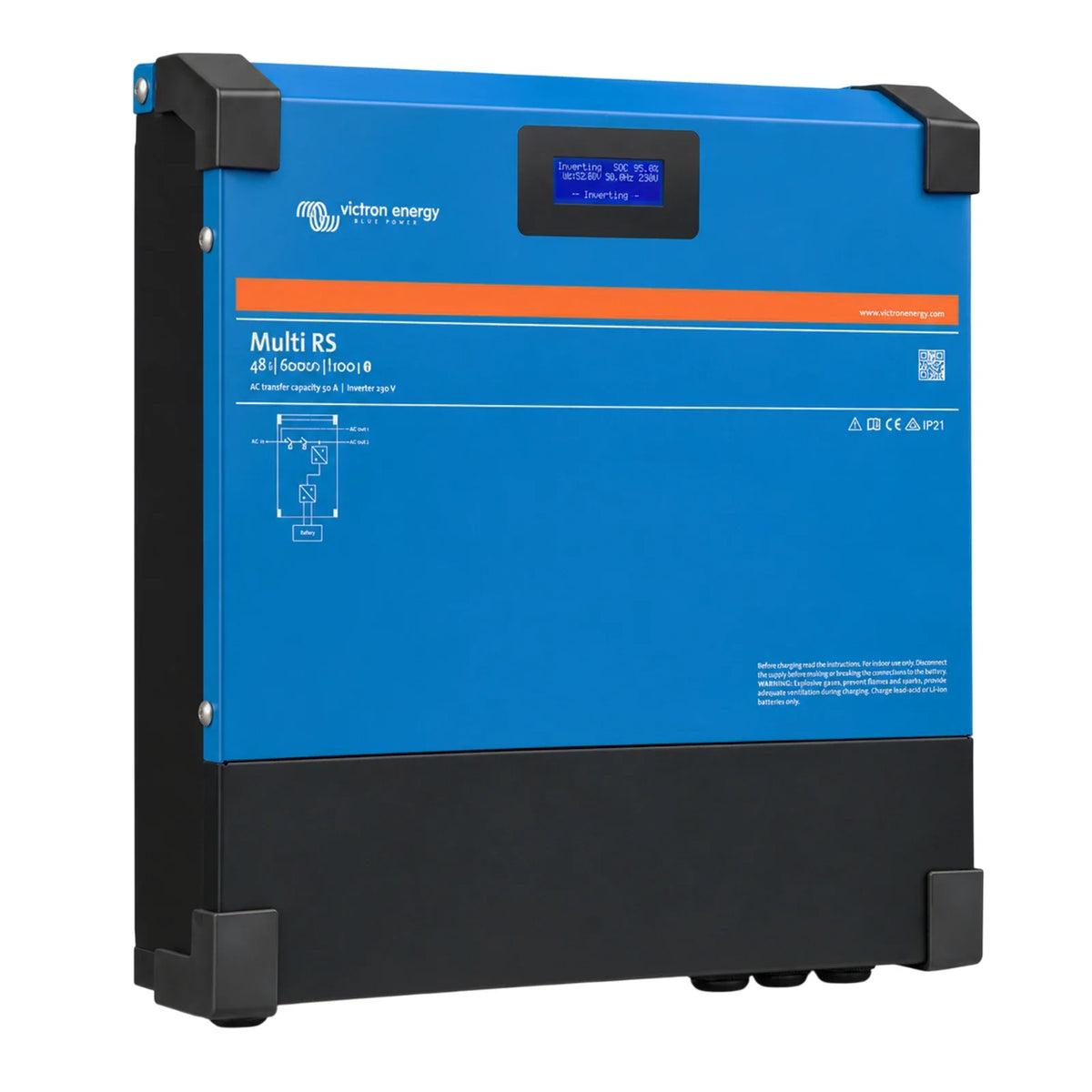 Victron Energy - 48V - 6000VA - Multi RS 48/6000/100-50 - Inverter/Charger