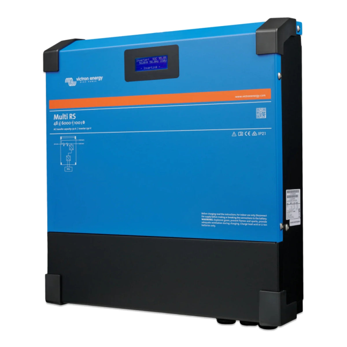 Victron Energy - 48V - 6000VA - Multi RS 48/6000/100-50 - Inverter/Charger