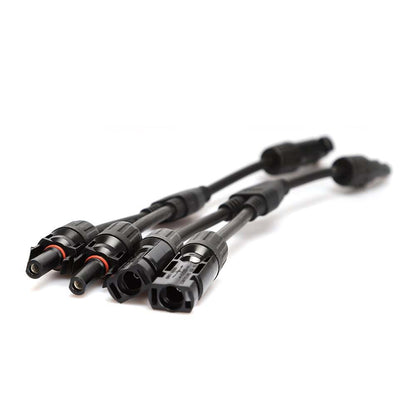 Exotronic - 2 to 1 'Y' Branch Solar Connector Pair (Pack of 5)