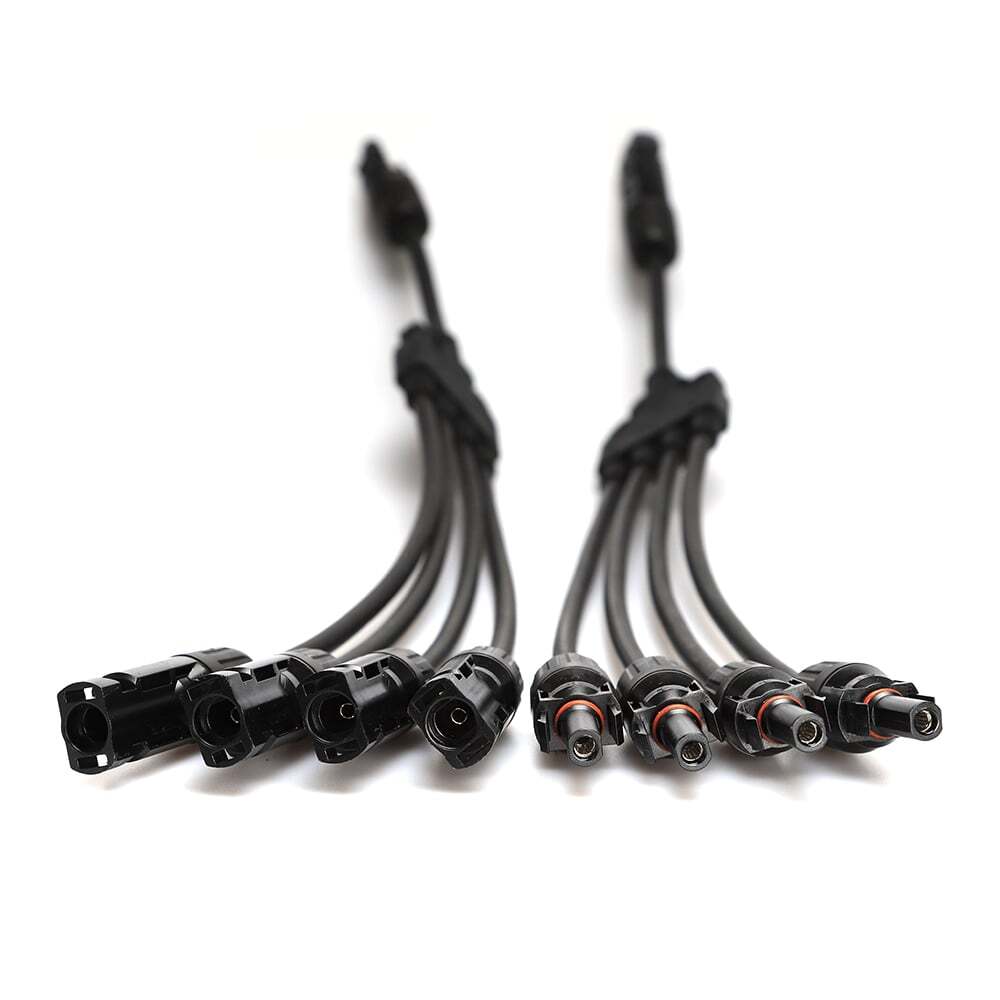 Exotronic - 4 to 1 'Y' Branch Joiner Solar Connector Pair (Pack of 5)